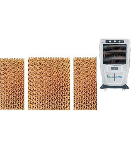 PrimeWave Honeycomb for Voltas Victor 55 Litre, Set of 3 (Brown